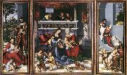 Altarpiece of the Holy Family dsf, CRANACH, Lucas the Elder